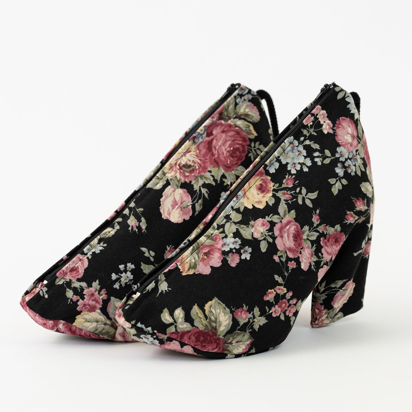 SHOEPORTO ヒール用 シューズバッグ(オータムフラワー)