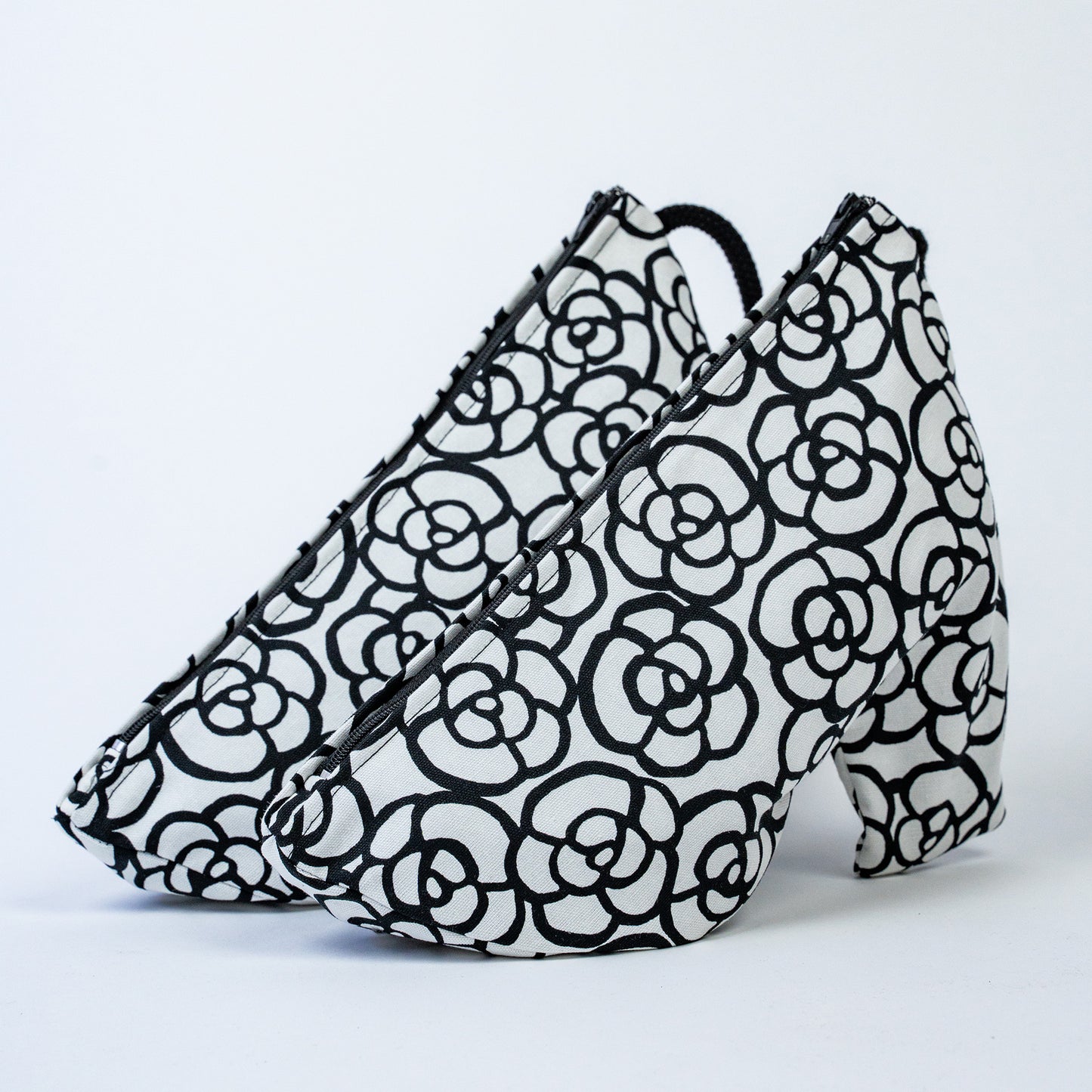 SHOEPORTO ヒール用 シューズバッグ(カメリアブラン)