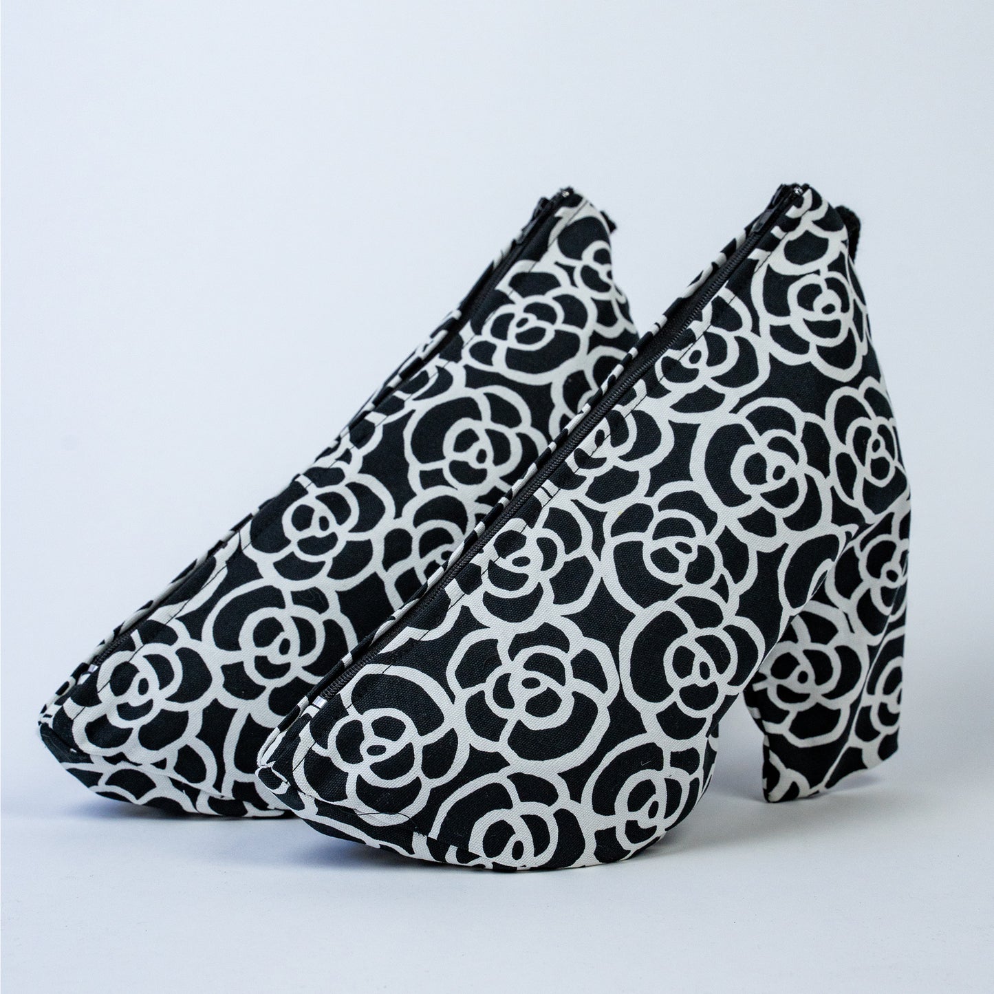 SHOEPORTO ヒール用 シューズバッグ(カメリアノアール)