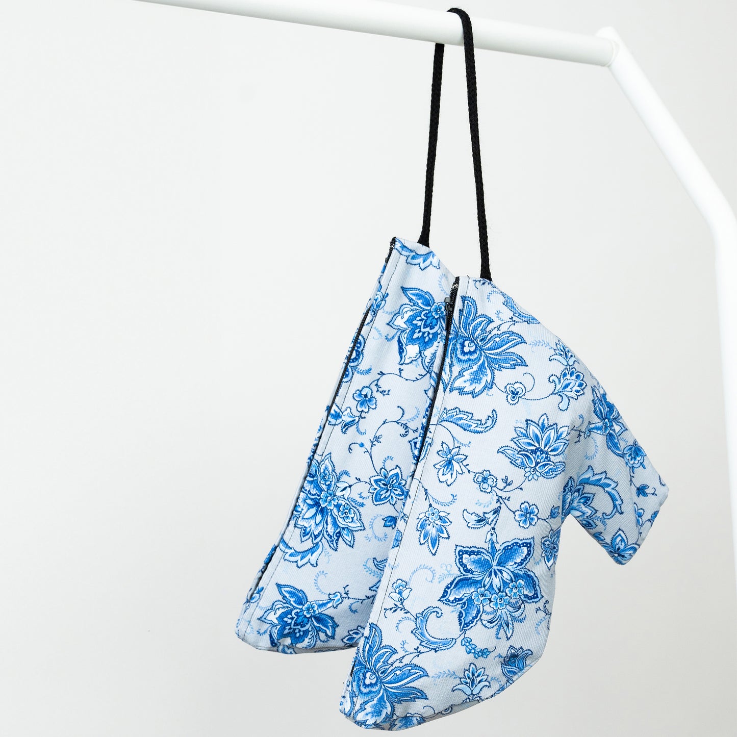 SHOEPORTO ヒール用 シューズバッグ(フラワーインザスノー)