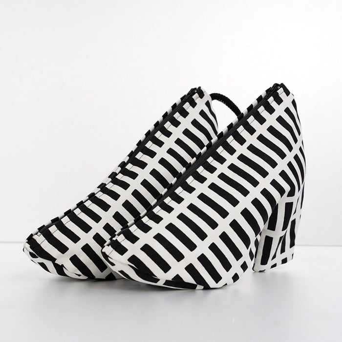 SHOEPORTO ヒール用 シューズバッグ(フェンス)