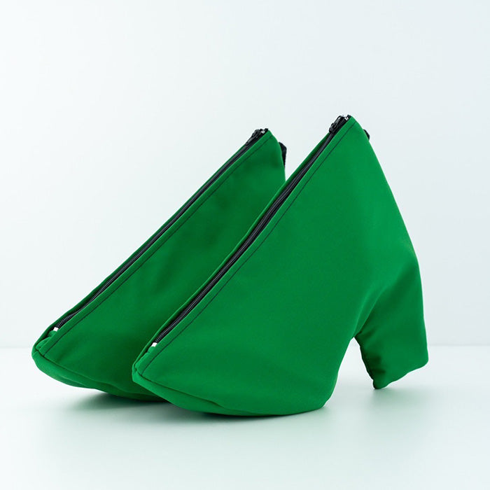 SHOEPORTO ヒール用 シューズバッグ(グラスグリーン)