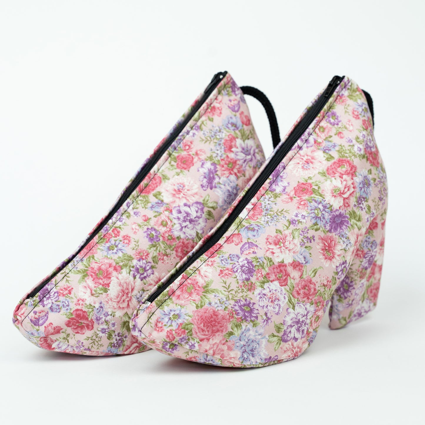 SHOEPORTO ヒール用 シューズバッグ(ブルガリアンフラワー)
